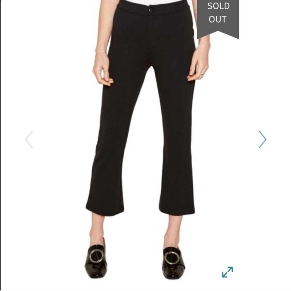 NWT Amuse Society Evening Light Crop Flare Pants - Picture 3 of 8